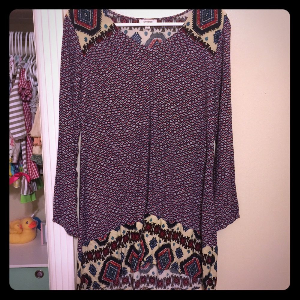 Umgee tunic dress size Medium
